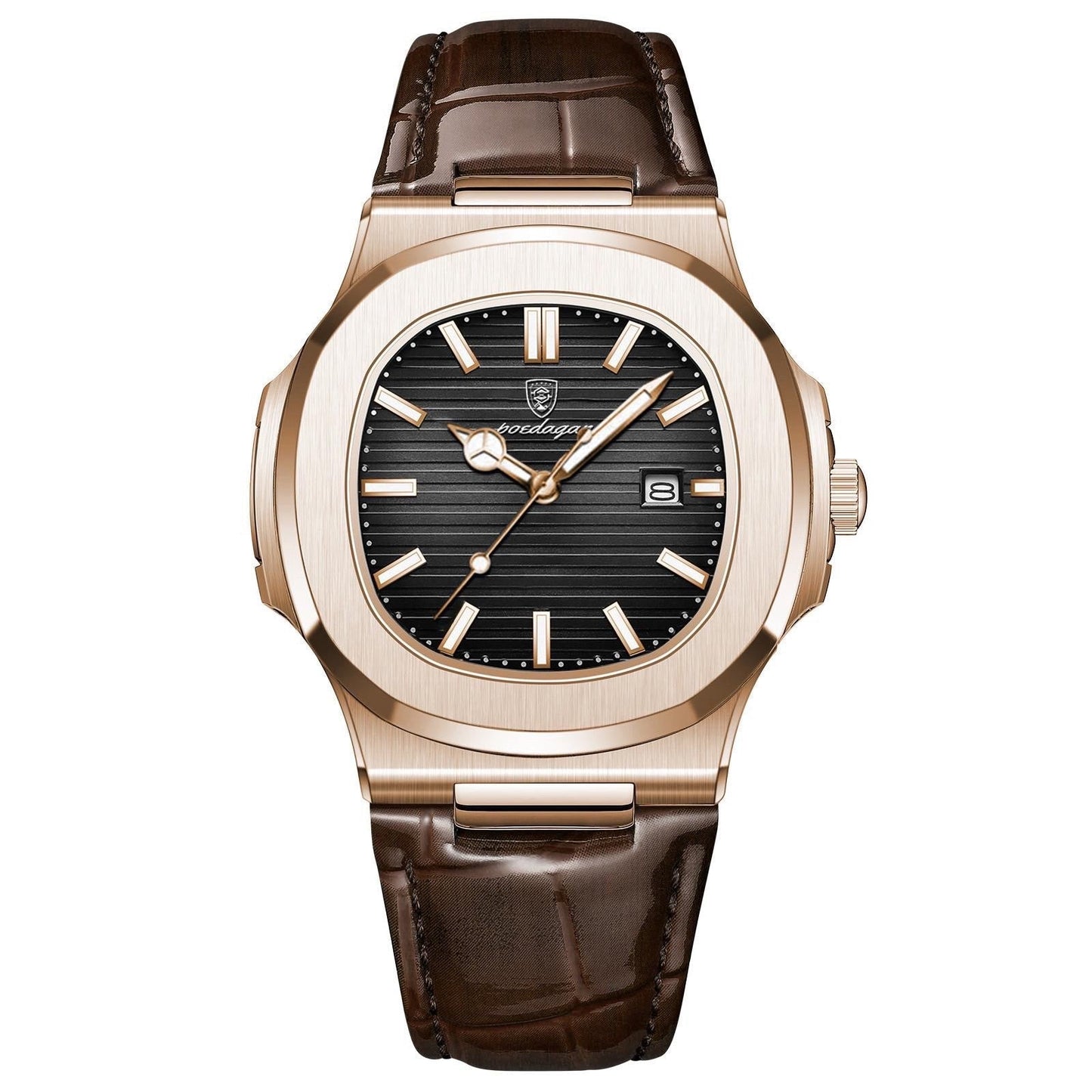 Men’s Premium Dress Watch – Regalia 41mm Rose Gold
