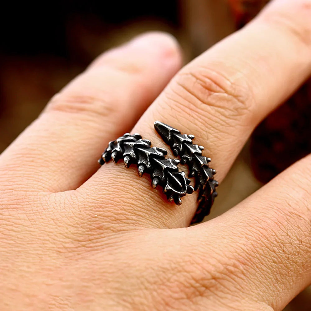 Dragon Bone Ring (316L)