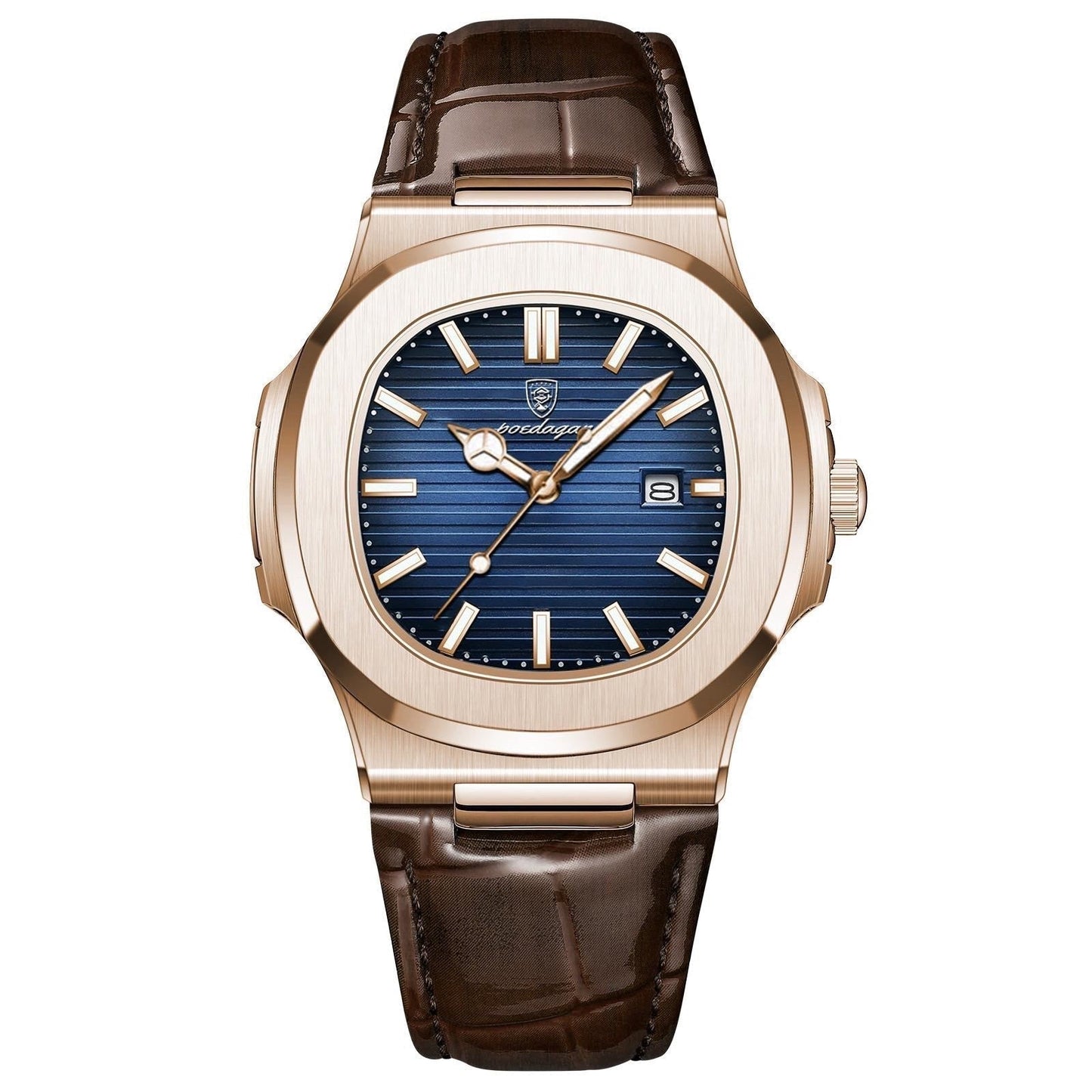 Men’s Premium Dress Watch – Regalia 41mm Rose Gold