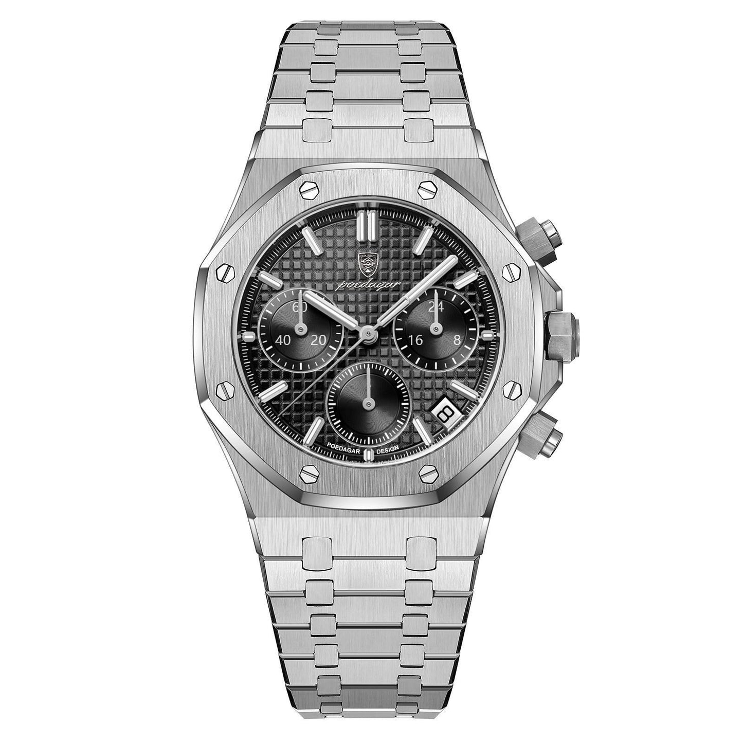 Men’s Chronograph Watch – Serenade 42mm Stainless Steel