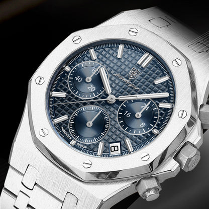 Men’s Chronograph Watch – Serenade 42mm Stainless Steel