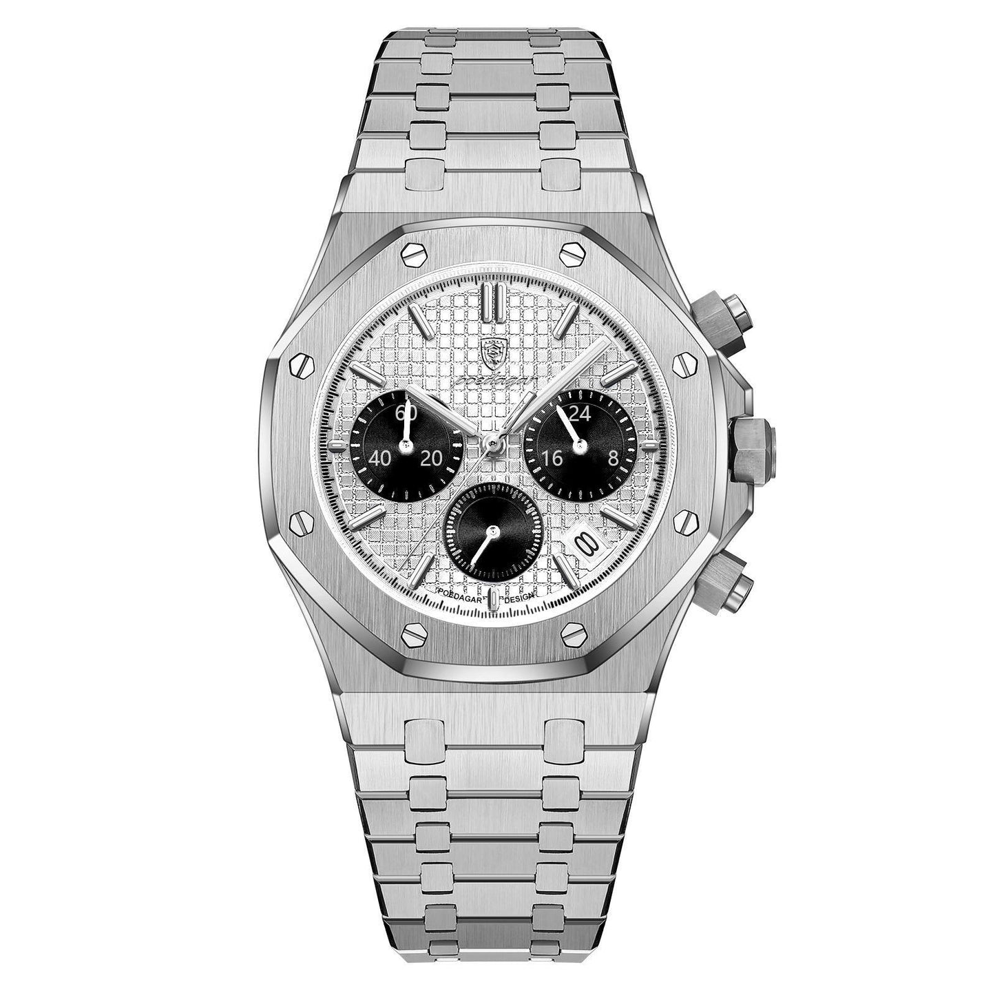 Men’s Chronograph Watch – Serenade 42mm Stainless Steel