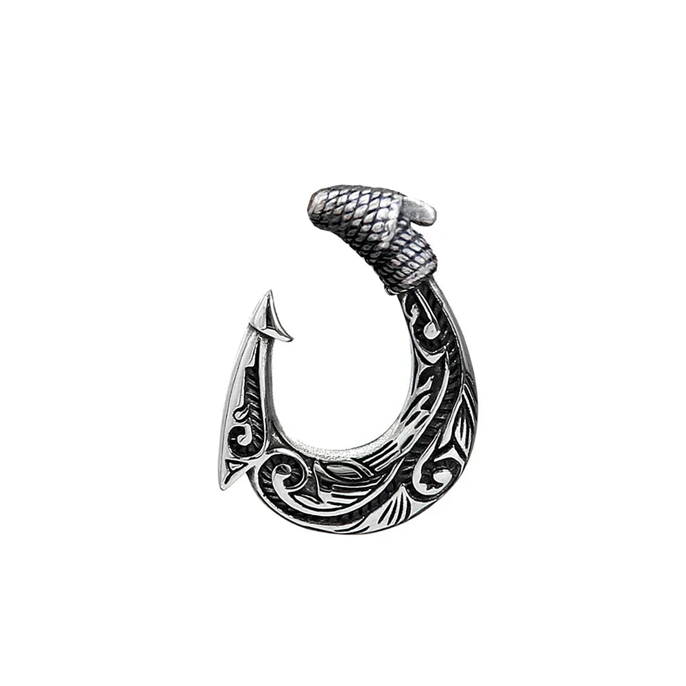 Skull Mask Warrior Pendant Necklace (316L)