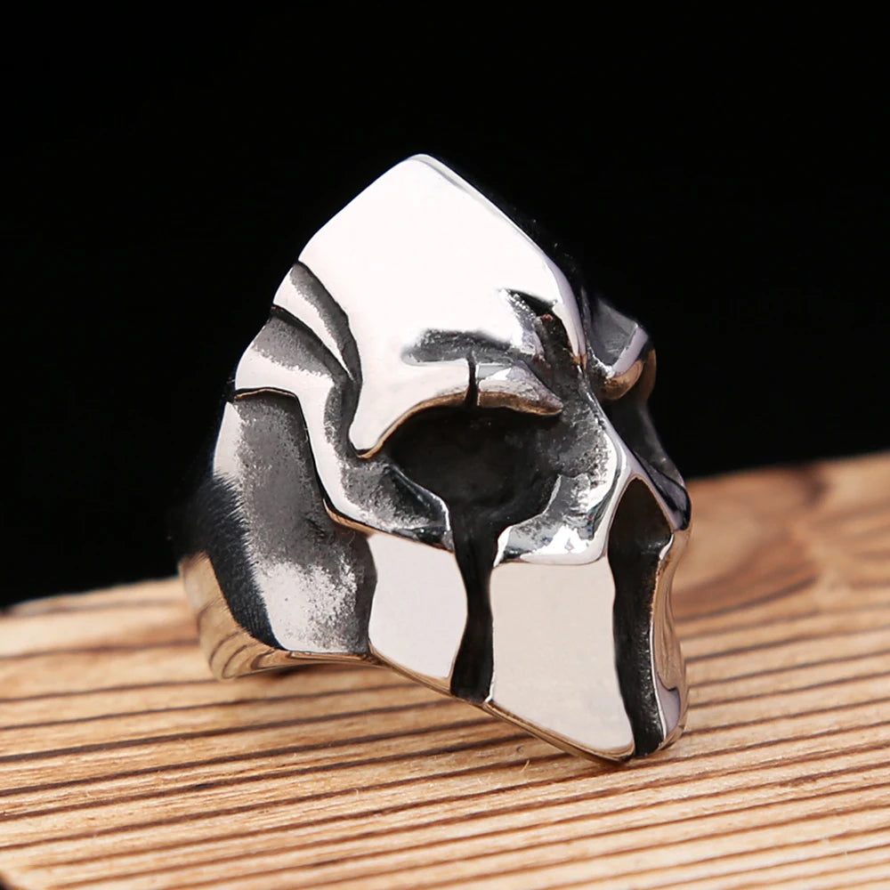Spartan Helmet Ring (316L)