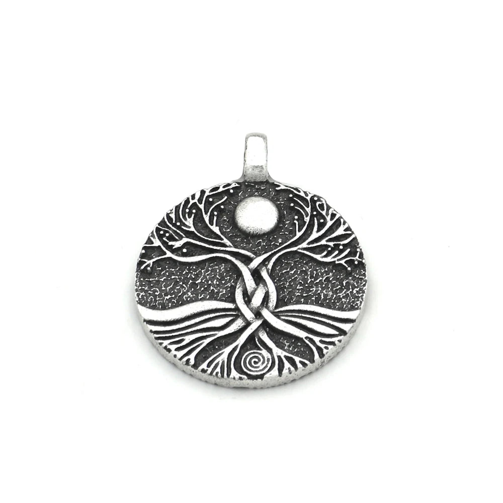 Viking Yggdrasil Necklace – Nordic Tree of Life Pendant