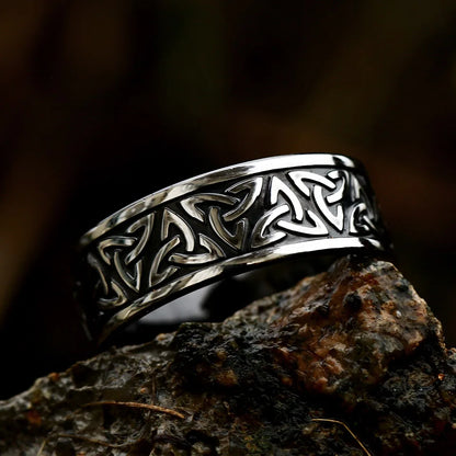 Valknut Knot Ring (316L)