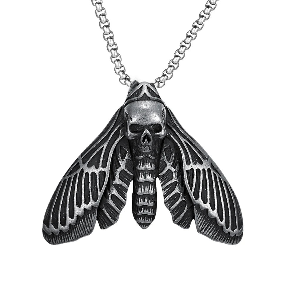 Death Moth Pendant (316L)
