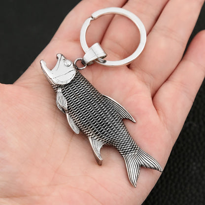 Vintage Fish Keychain (316L)