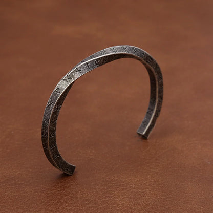 Viking Rune Möbius Cuff Bracelet (316L)