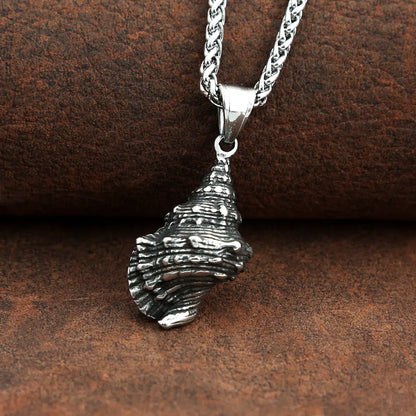 Sea Relic Shell Pendant (316L)