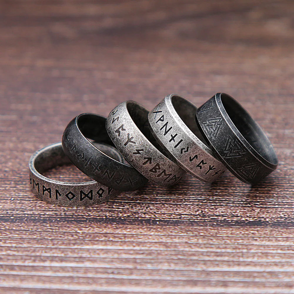 Viking Rune Ring (316L)
