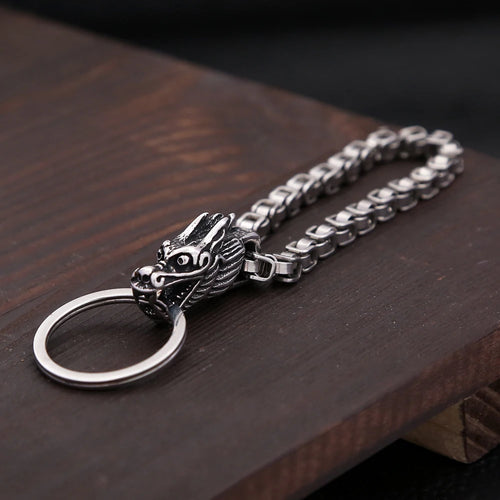 Dragon Head Keychain (316L)