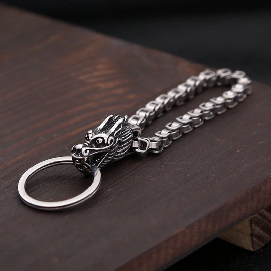 Dragon Head Keychain (316L)