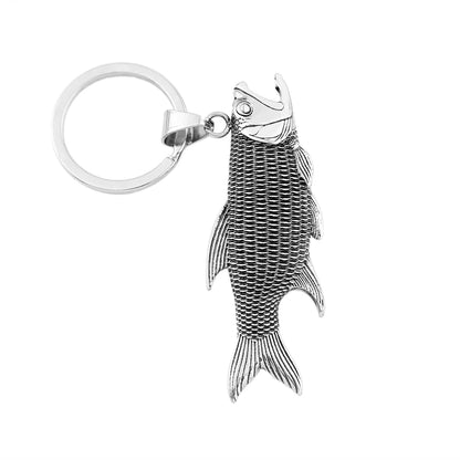 Vintage Fish Keychain (316L)