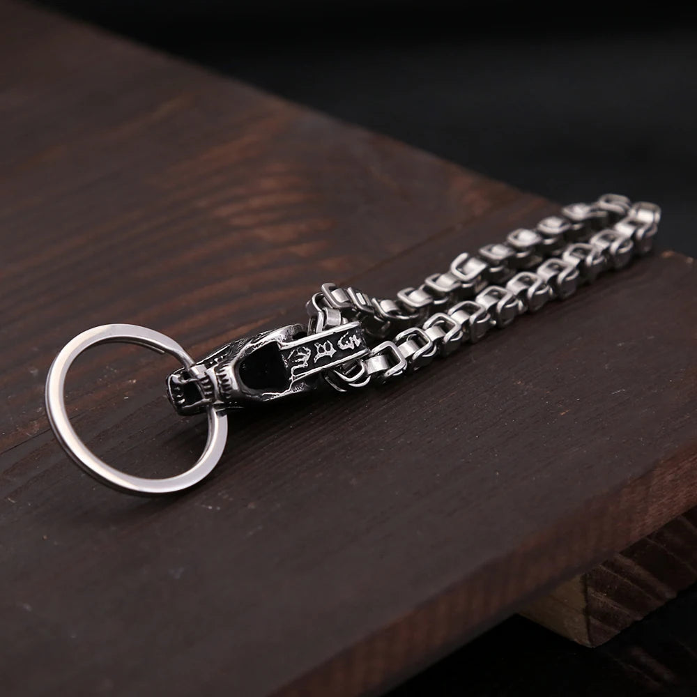 Dragon Head Keychain (316L)