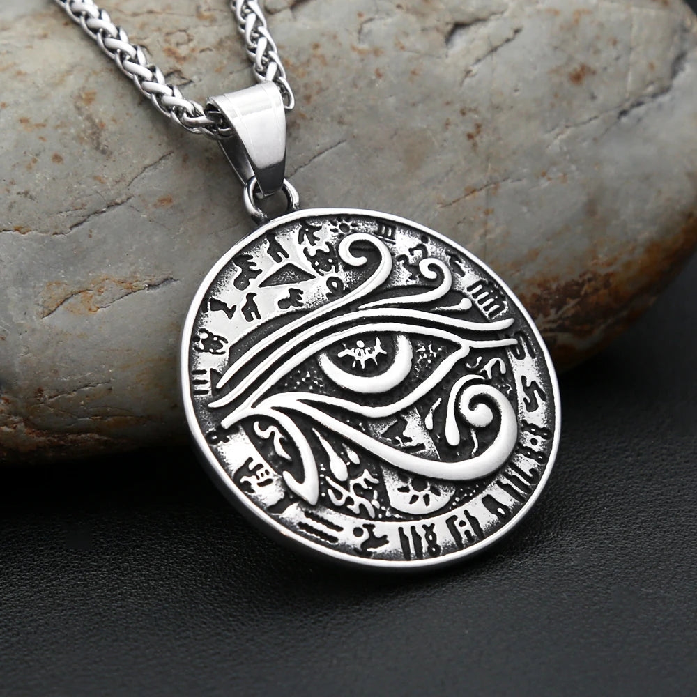 Eye of Horus Medallion (316L)