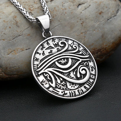 Eye of Horus Medallion (316L)