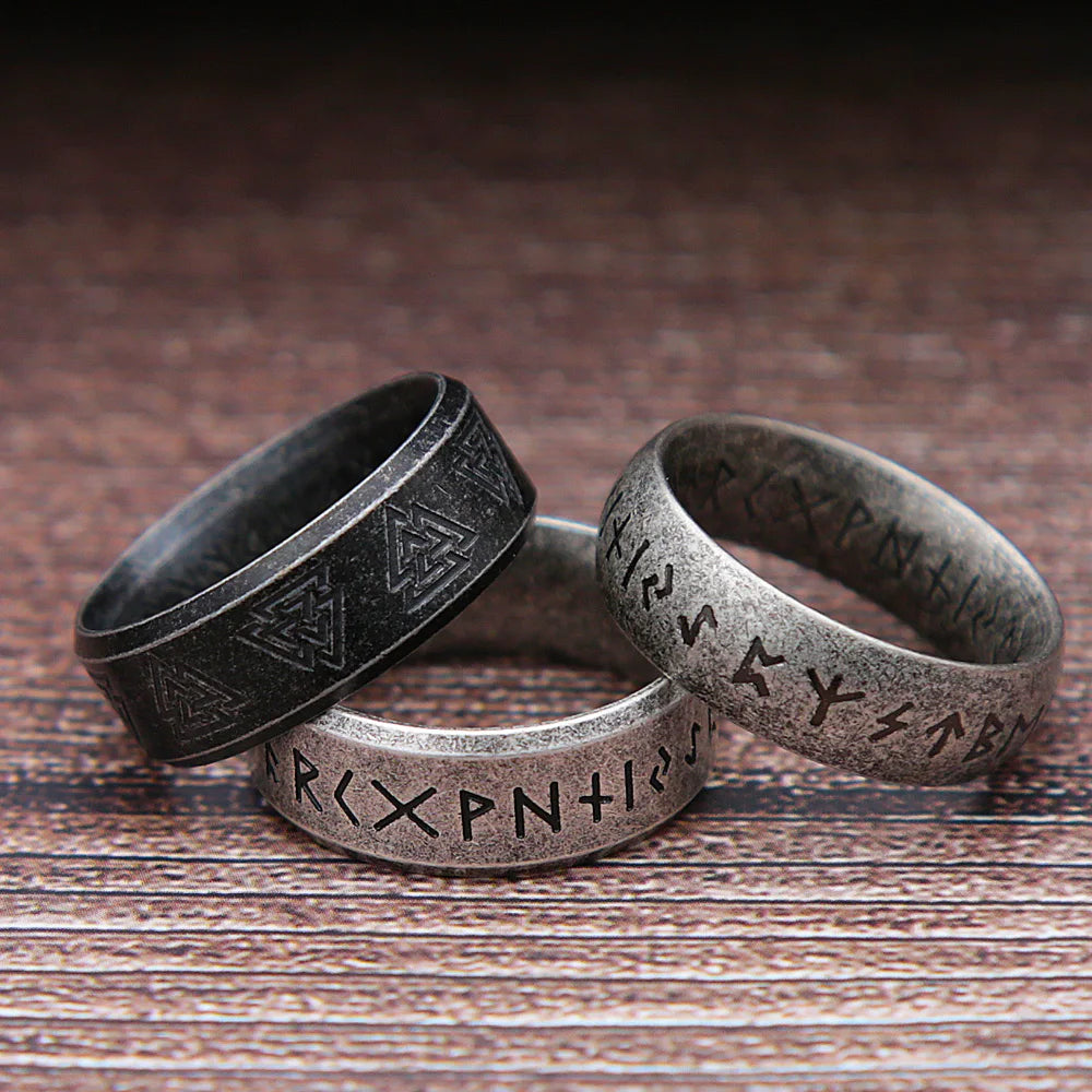 Viking Rune Ring (316L)