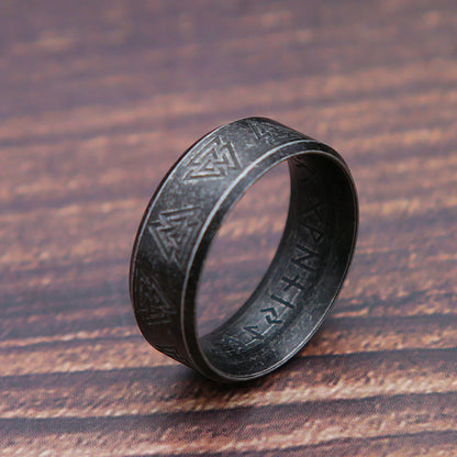 Viking Rune Ring (316L)