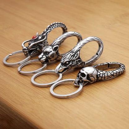Dragon Head Keychain (316L)