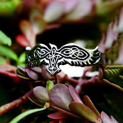 Nordic Raven Ring (316L)