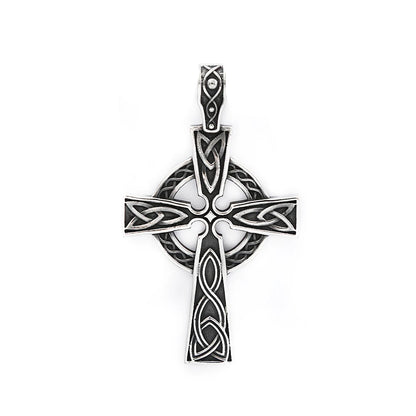 Celtic Knot Cross Necklace (316L)