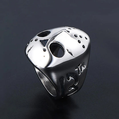 Horror Mask Ring (316L)