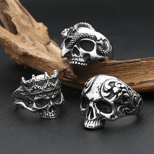 Skull Ring Collection (316L)
