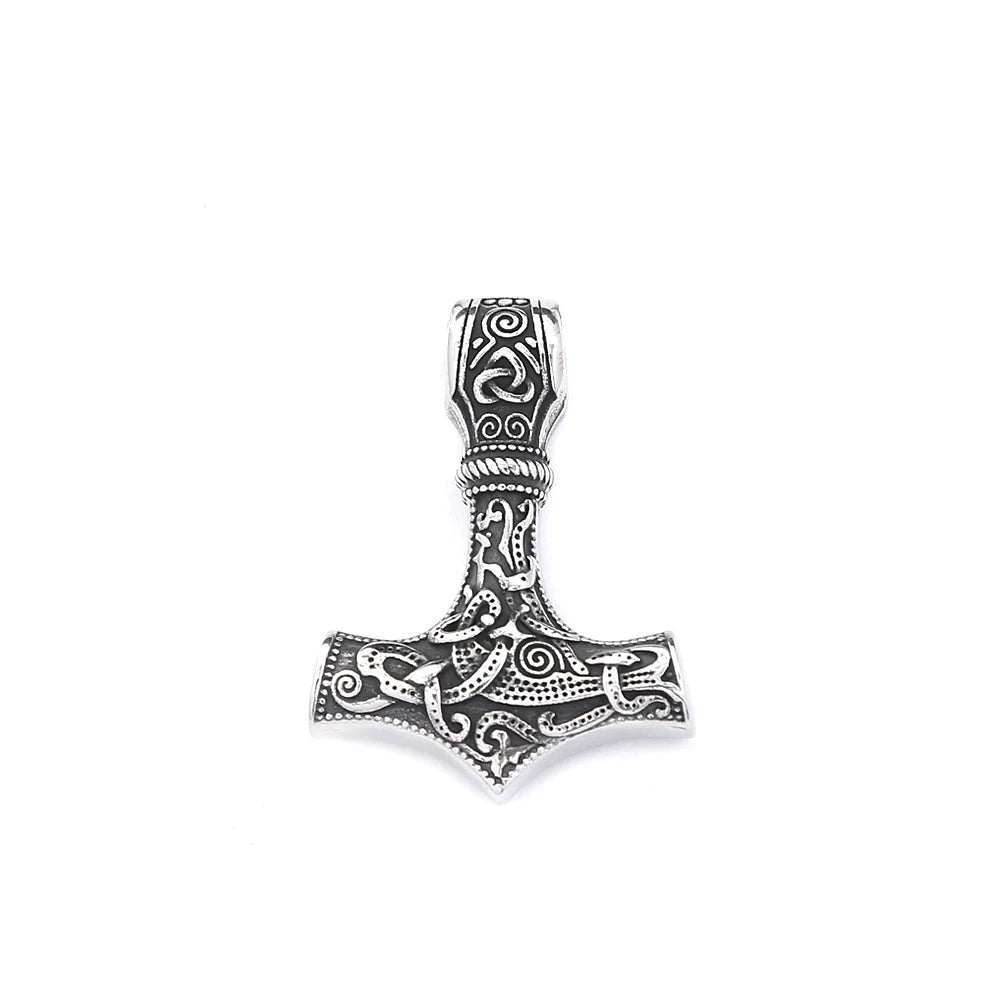 Hammer Mjolnir Pendant Necklace (316L)