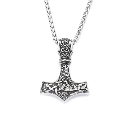 Hammer Mjolnir Pendant Necklace (316L)