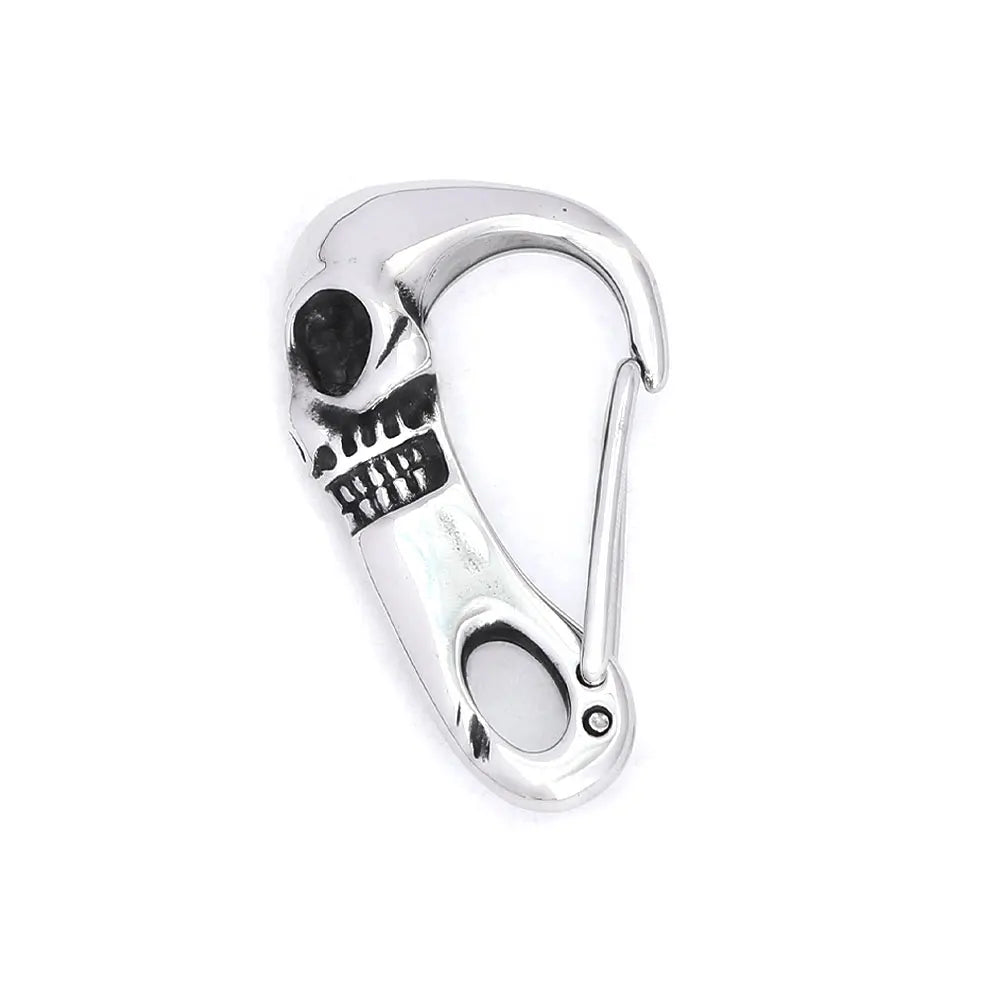 Lion Head Carabiner Keychain (316L)