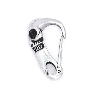 Lion Head Carabiner Keychain (316L)