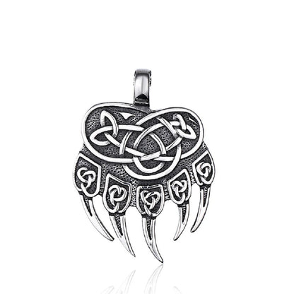 Bear Claw Knot Pendant (316L)