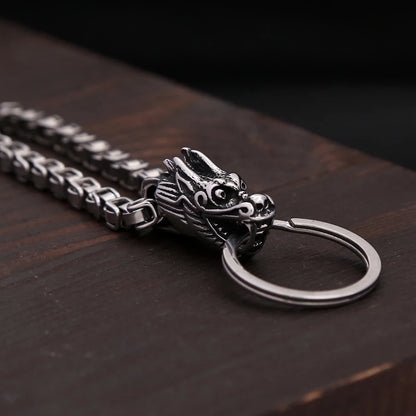 Dragon Head Keychain (316L)