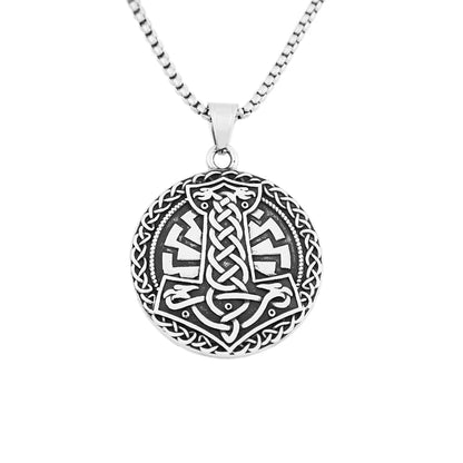 Mjolnir Medallion (316L)