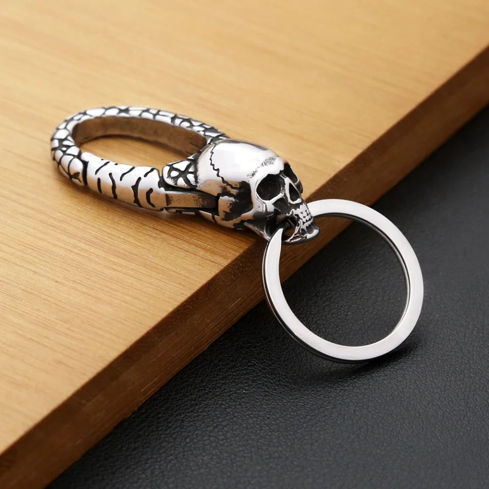Dragon Head Keychain (316L)