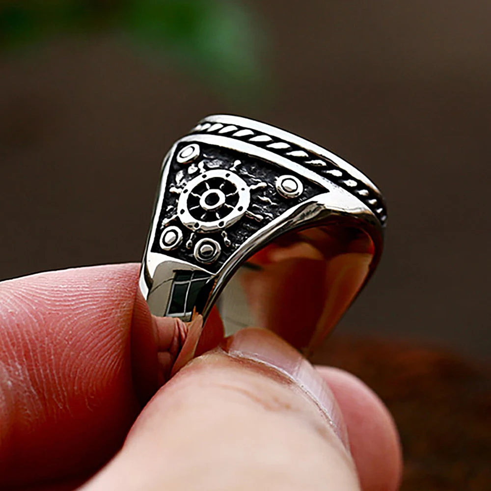 Pirate Skull Ring (316L)