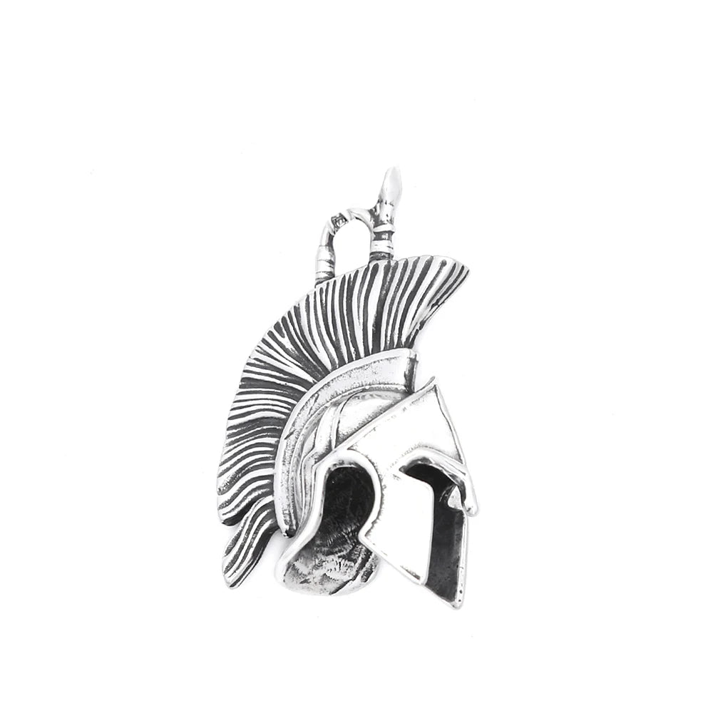 Spartan Helmet Pendant (316L)