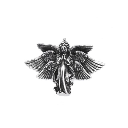 Guardian Angel Wings Pendant Necklace (316L)