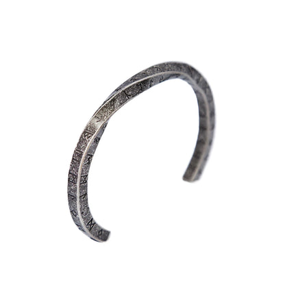 Viking Rune Möbius Cuff Bracelet (316L)