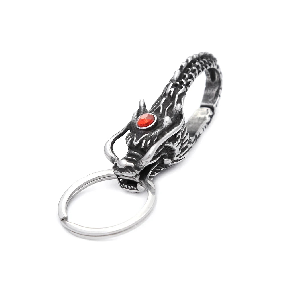 Dragon Head Keychain (316L)