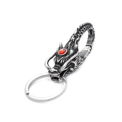 Dragon Head Keychain (316L)