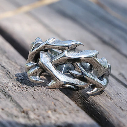 Thorn Crown Ring (316L)