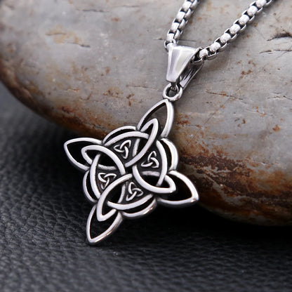 Viking Witch Knot Pendant Necklace (316L)
