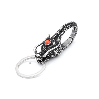 Lion Head Carabiner Keychain (316L)