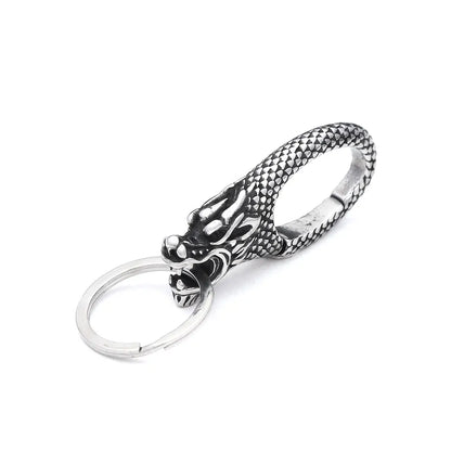 Lion Head Carabiner Keychain (316L)