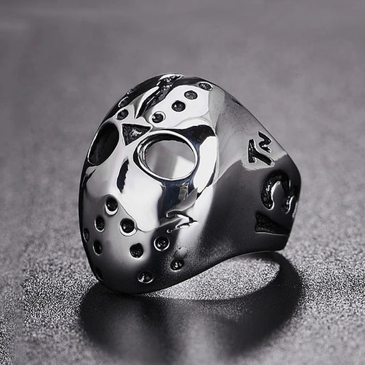 Horror Mask Ring (316L)