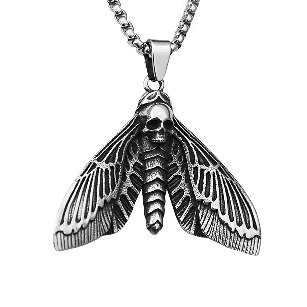 Death Moth Pendant (316L)