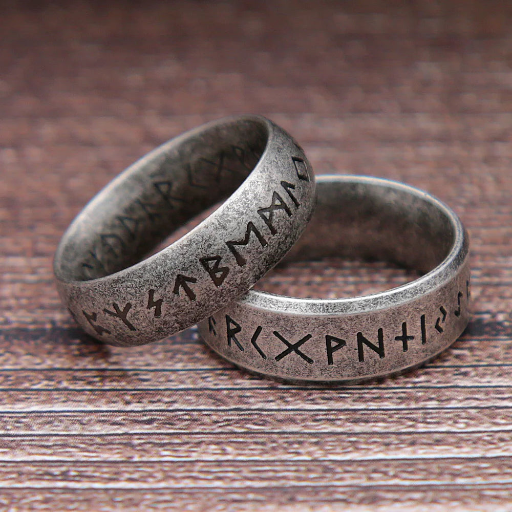 Viking Rune Ring (316L)